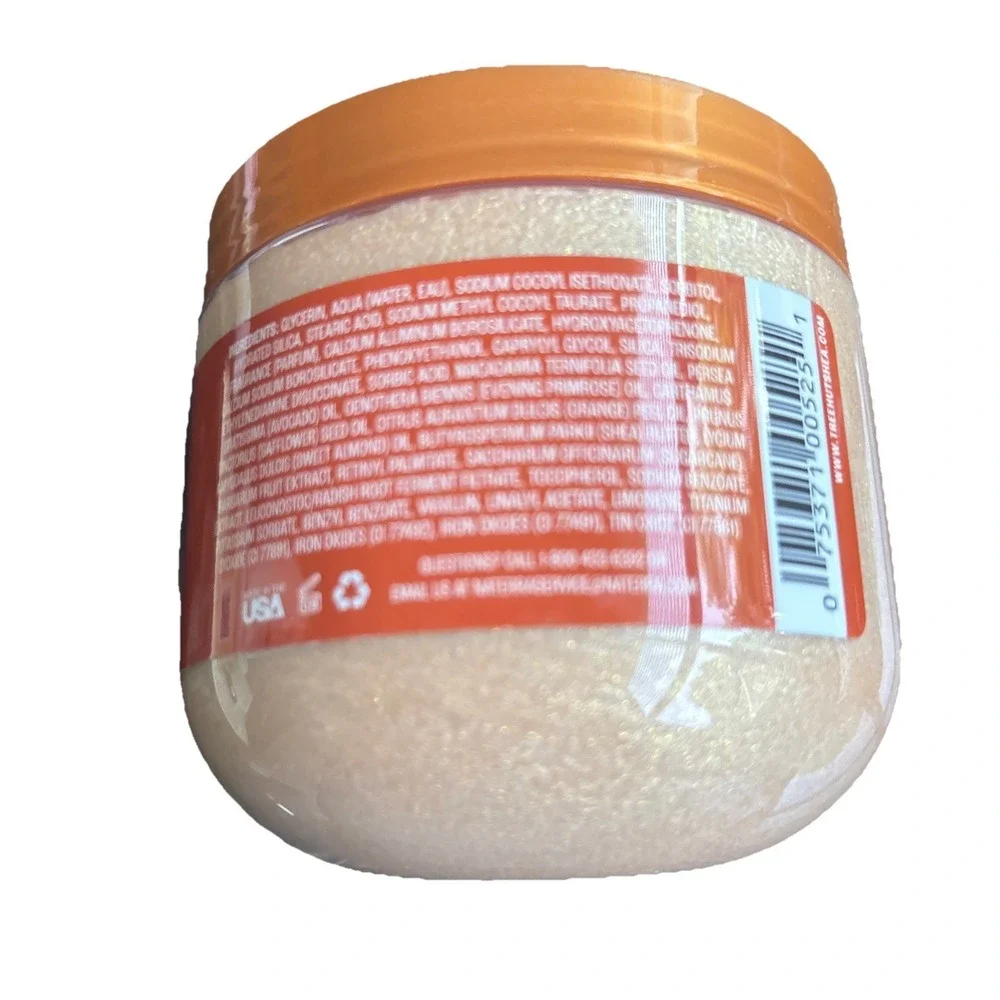 Tree Hut Golden Vanilla Daily Moisturizing Scrub, 15 Fl Oz (Pack of 1), Gold